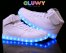 Sapatos de luz LED