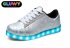 Pag-iilaw ng sapatos na LED - Mga Silver na Bituin