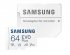 „Samsung micro SDXC“ 64 GB „EVO Plus + SD“ adapteris