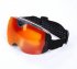 Kapalit na lens para sa ski goggles - Orange