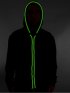 LED clignotante Jacket - vert