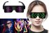 Gafas de fiesta LED con animaciones.