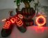 Cordones de los zapatos LED - rojo