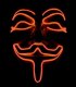 Anonīmā maska - oranža