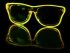 LED-glasögon Way Ferrer-stil - Gul