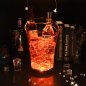 Kbelík na lad - Chladící nadoba na nápoje - vino / alkohol (lahve) - Barevné svítící 5,5L