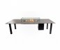 Table with gas fireplace 2 in 1 - Luxury dinning table for the garden or terrace