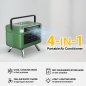 Mini portable air conditioner - 4in1 (air conditioner/fan/dehumidifier/lamp) noise only 50 dB + remote control