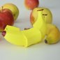 Frugtterning - puslespilslogikterninger - banan + æble + citron
