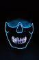 LED flashing rave mask sa mukha - bungo