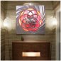 LED wall paintings - Metal (aluminum) - light up backlit RGB 20 colors - Mandala 50x50cm