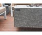 Gas fireplace - outdoor firepit with table for garden or terrace made from concrete