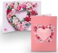 Zvuková pohlednice valentýnská audio - Srdce s vlastním zvukovým (hlasovým) odkazem