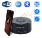 Bluetooth speaker hidden camera with WiFi FULL HD + IR night vision + wireless charger