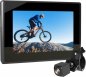 Kamera rowerowa - ZESTAW rowerowy bezpieczeństwa do widoku z tyłu - Monitor 4,3" + Kamera FULL HD