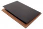 皮革办公桌垫-豪华设计木质+黑色皮革（手工制作）