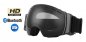 Ski and snowboard goggles with HD camera and Bluetooth