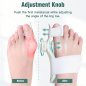Korektor na haluxy (vybočený palec) - Ortéza ortopedický korektor palce nohy - Hallux Valgus
