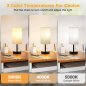 Nočná lampa s kamerou FULL HD + Wifi s P2P (Android / iOS) + 2 nabíjacie USB a USB-C porty