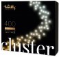 Slimme lichtketting 6m - Twinkly Cluster - 400 st. AWW-diode - witte LED + BT + Wi-Fi