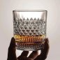 Whiskey glas - Elegant luxe uniek whiskey/bourbon glas 335 ml