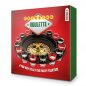 Bộ roulette uống nước - trò chơi bắn ly uống rượu của Nga + 15 cốc thủy tinh + 2 quả bóng kim loại