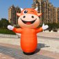 Nafukovací panák s ventilátorom - nafukujúca (figurína) tancujúca reklama - 3m Air dancer Býk