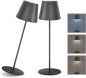 LED lampa na stôl na batériu so stmievaním dotyková vodeodolná IP54 aj do exteriéru