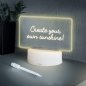 Tabule na odkazy podsvícená LED - Tabulka na psaní odkazů s perem