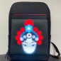 LEDスマートバックパックのプログラム可能なアニメーションまたはテキスト、LEDディスプレイ24x24cm（スマートフォンで制御）