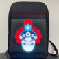 LED smart backpack programmable animation or text with LED display 24x24cm (control via smartphone)