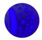 LED leuchtende Mondhimmelprojektion - Möglichkeit, RGBW-Farben zu ändern + IP44 (22 cm Durchmesser)