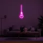 LED-belysning neon 3D-skyltar - Glödlampa 50 cm