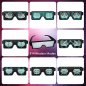 LED party glasses with animations