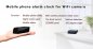 Kamera Jam Alarm Mini HD dengan WiFi + LED IR + Pengesanan gerakan + bekalan kuasa AC / DC