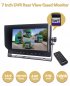 Reverse DVR monitor 7" LCD + recording from 4 cameras up to 128GB SDXC card