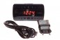 Jam alarm Wifi Kamera Full HD + 10 LED IR + Deteksi Gerakan + catu daya AC / DC