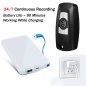Nyckelringskamera Wifi med 4K-upplösning - Lyxig design med stöd upp till 128 GB micro SD