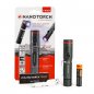 Lampe torche LED rechargeable puissante avec 600 lumens + tête rotative