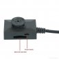 Button camera mini 3x2x1cm with HD resolution and USB power supply