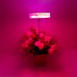 Svetlo pre rastliny - pestovanie rastlín - umele led osvetlenie - RGB 9W + Časovač
