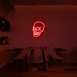 LED-valo logo SKULL - seinäkiinnitys 50 cm