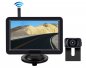 Bezdrôtový kamerový set do auta - 5" monitor + mini zadná HD kamera (IP68)