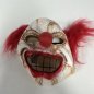 Clown Pennywise ansiktsmaske - for barn og voksne til Halloween eller karneval