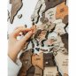 Alfileres para mapas de madera - BANDERAS de países 273 piezas