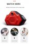 Bicycle rear light with FULL HD camera - Bike tail light multifunctional + turn signal function