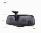 Multifunkčné spätné zrkadlo s GPS navigáciou, HD DVR autokamerou, Bluetooth a FM transmitterom