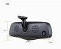 Multi-function rearview mirror with GPS navigation, HD DVR car camera, bluetooth and FM transmitter