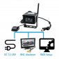 Autókamera 4G SIM/WiFi FULL HD-vel IP66 védelemmel + 18 IR LED 20m-ig + mikrofon/hangszóró (csupa fém)