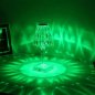 Stolní lampa křišťálová LED akrylová dotyková barevná RGB 16 barev - noční světlo